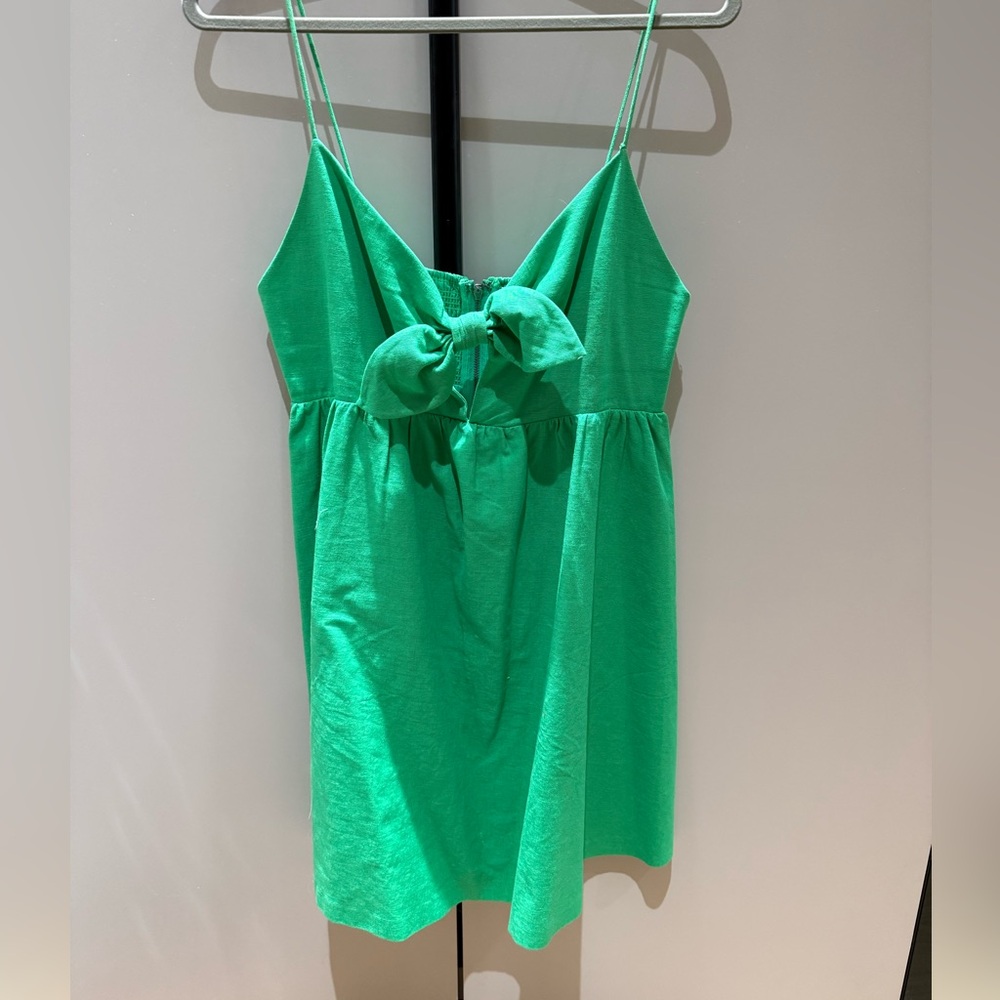 Alice and Olivia linen dress